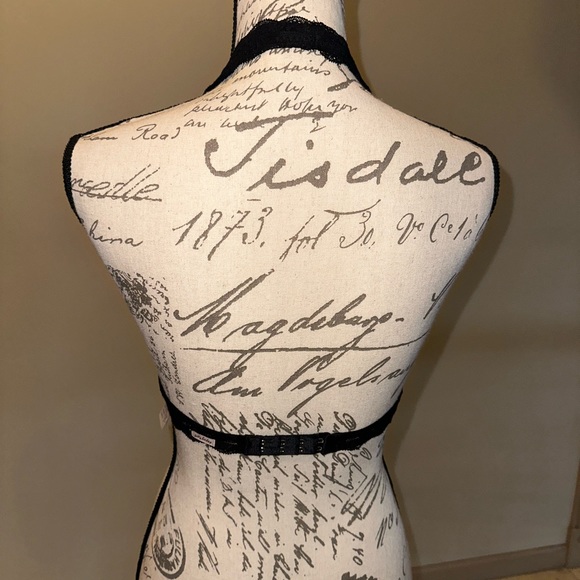 super cute lace halter top girly hicks bralette - Picture 2 of 2